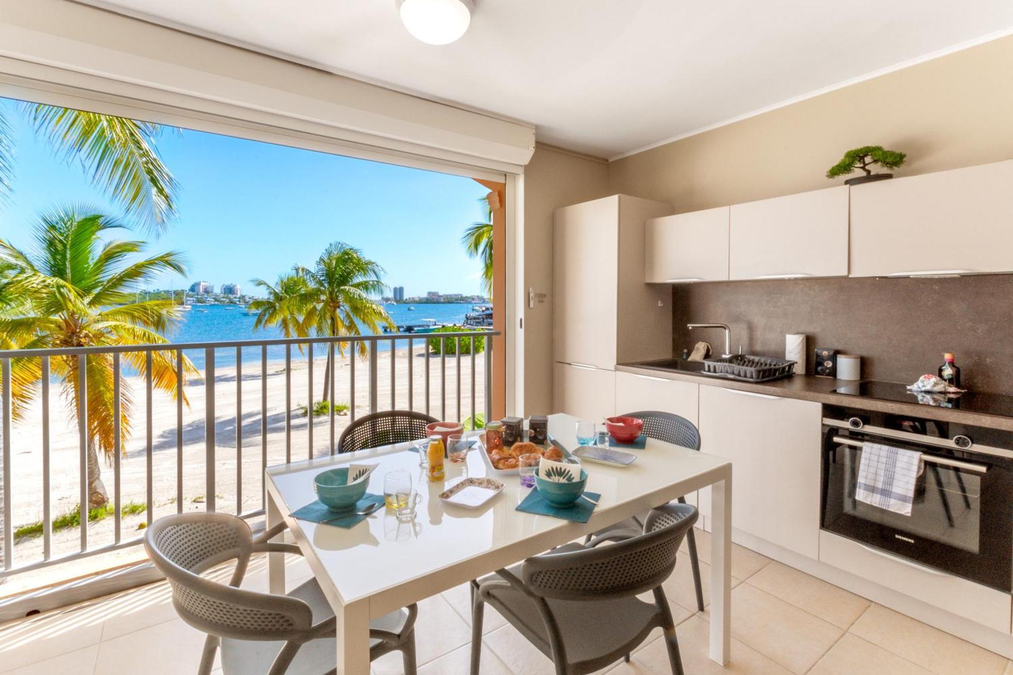 Vue Imprenable Sur Le Lagon, Appartement 1Ch 4P Baie Nettle Esterno foto
